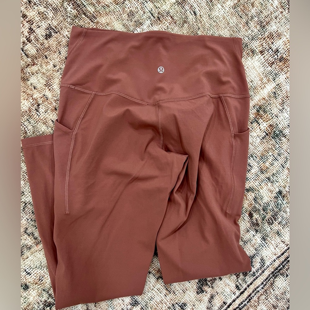 Lululemon Align Leggings Spiced Chai 25”